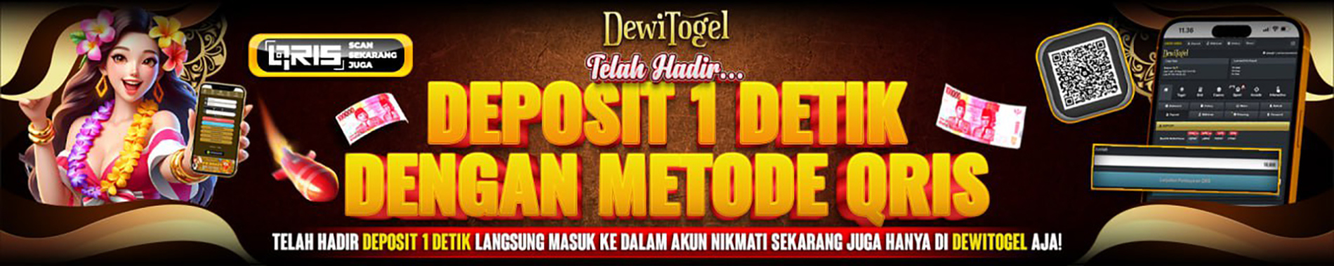 DEPOSIT 1 DETIK - DEWITOGEL